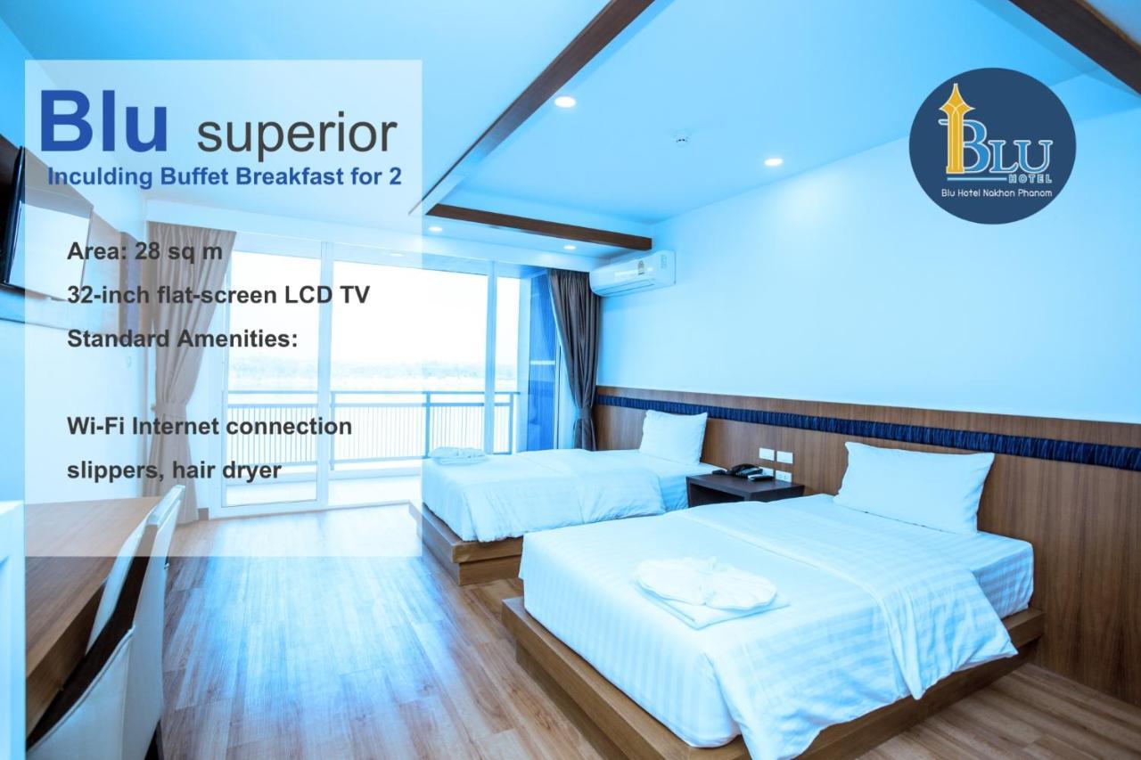 Blu Hotel Nakhon Phanom Buitenkant foto
